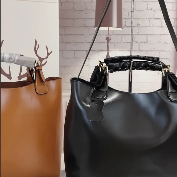 Pre order your Leather Shoulder bag / tote bag with long strap TODAY! - Picture 4 of 11